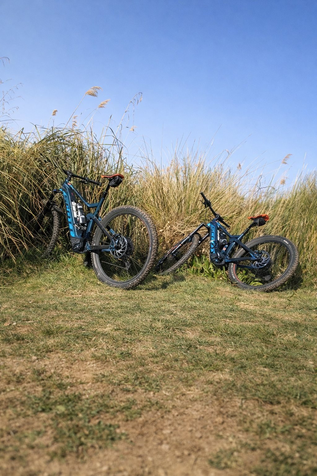 E-mountain bike a noleggio de La Vivaldina per esplorare la campagna toscana a Suvereto